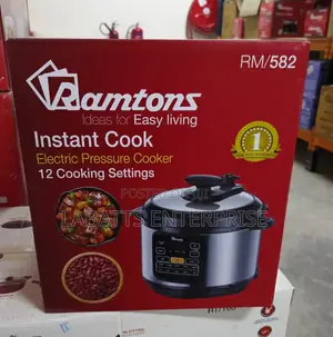 6 Litres Ramtons Electric Pressure Cooker