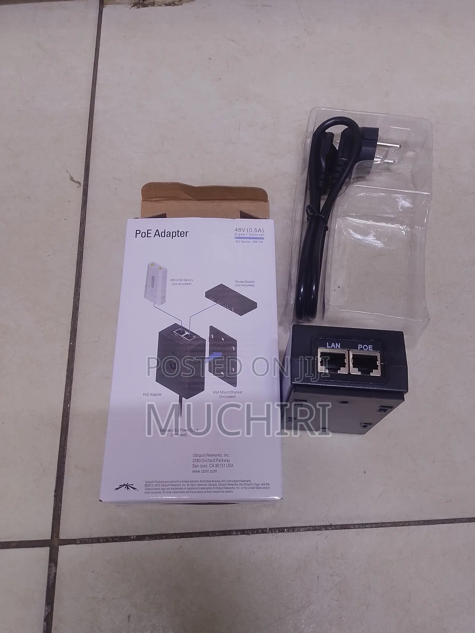 Ubiquiti Networks 48V PoE Power Adapter