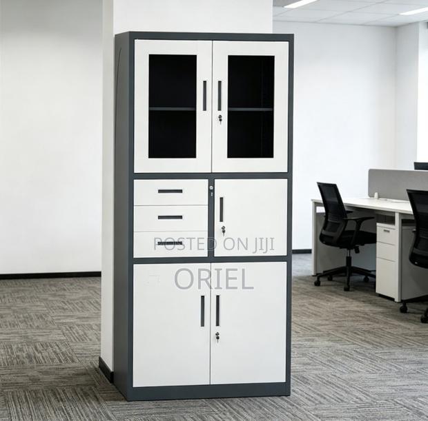 Office Cabinet : Lockable Office Safe With Safe - thumbnail 2