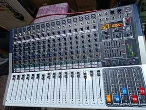 16-Channel Studio Mixing Desk With Bluetooth, USB Recording DSP Eff