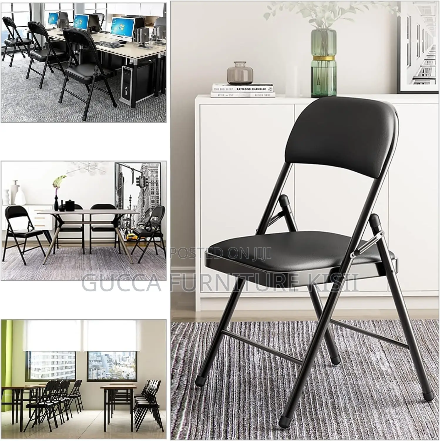 Office Chairs; Portable Stackable Foldable Chairs