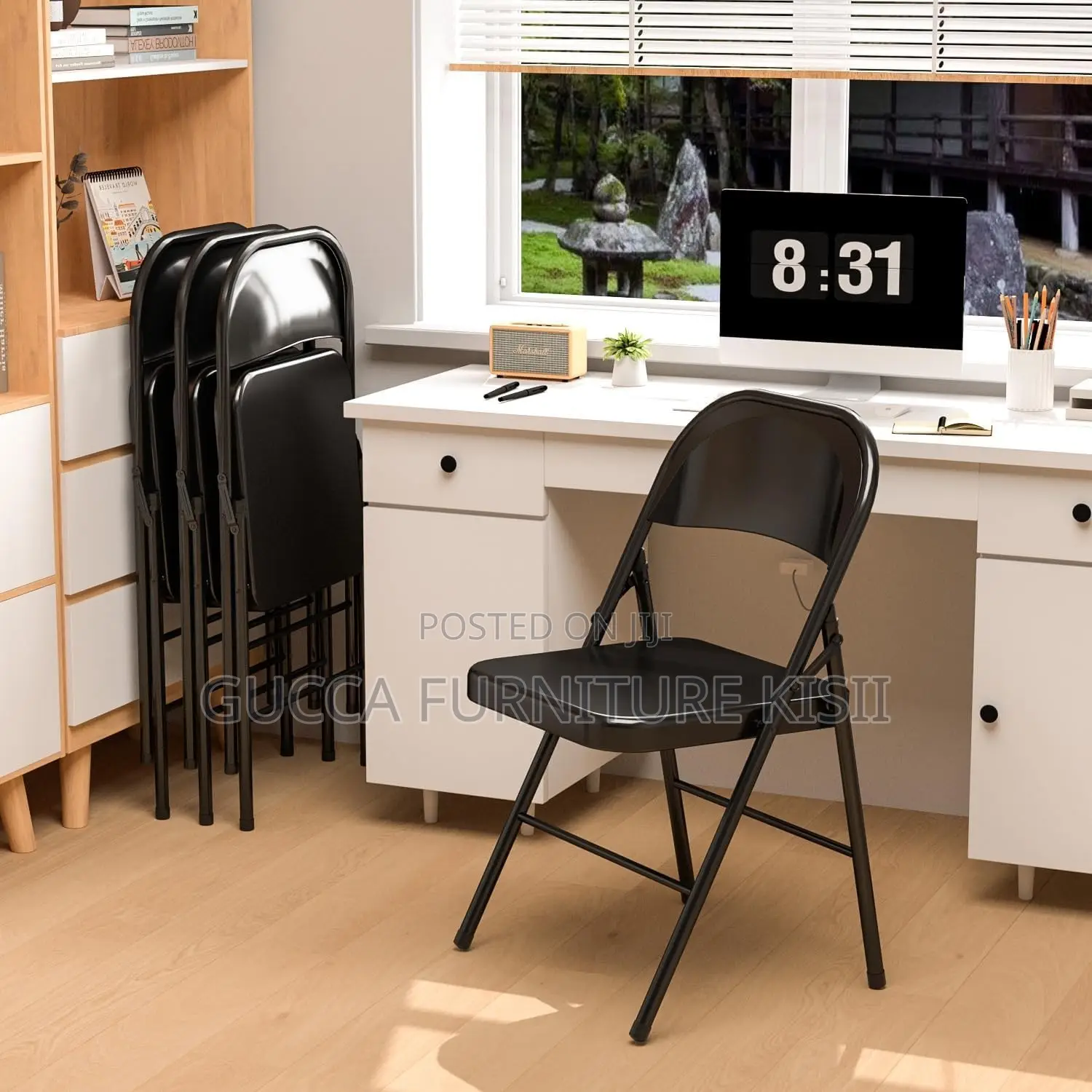 Office Chairs; Portable Stackable Foldable Chairs