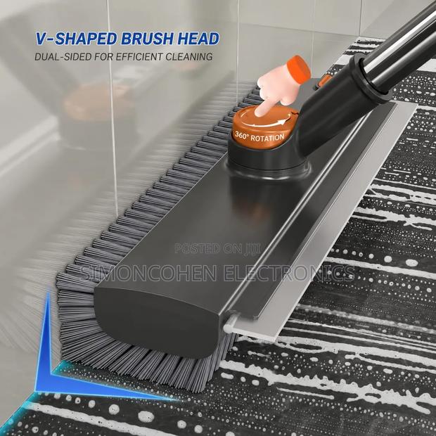 Premium Quality 3-in-1 Floor Bathroom Cleaning Brush