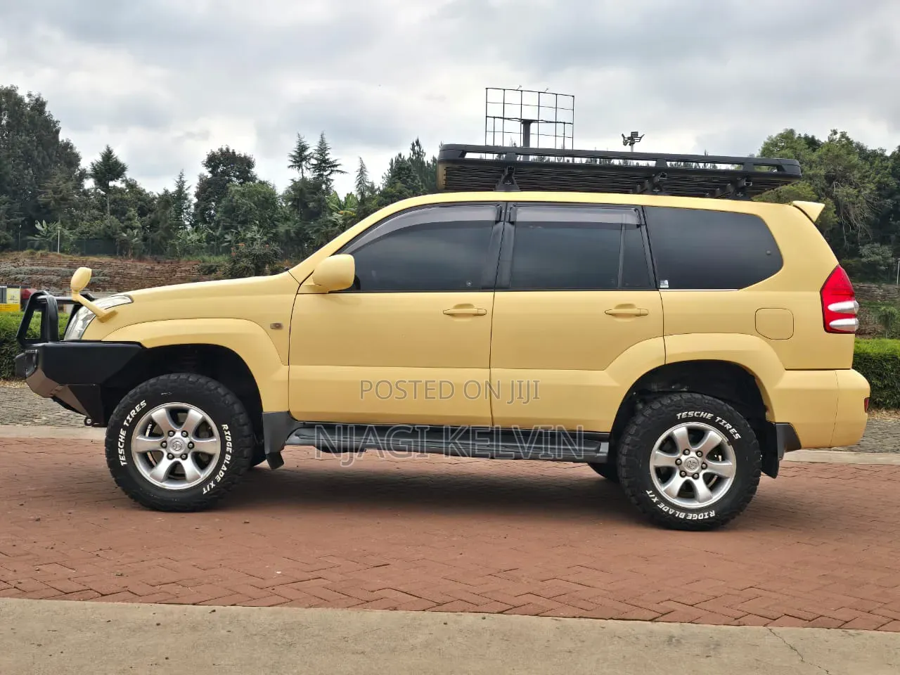 Toyota Land Cruiser Prado 3.0 D-4D 5dr 2007 Yellow