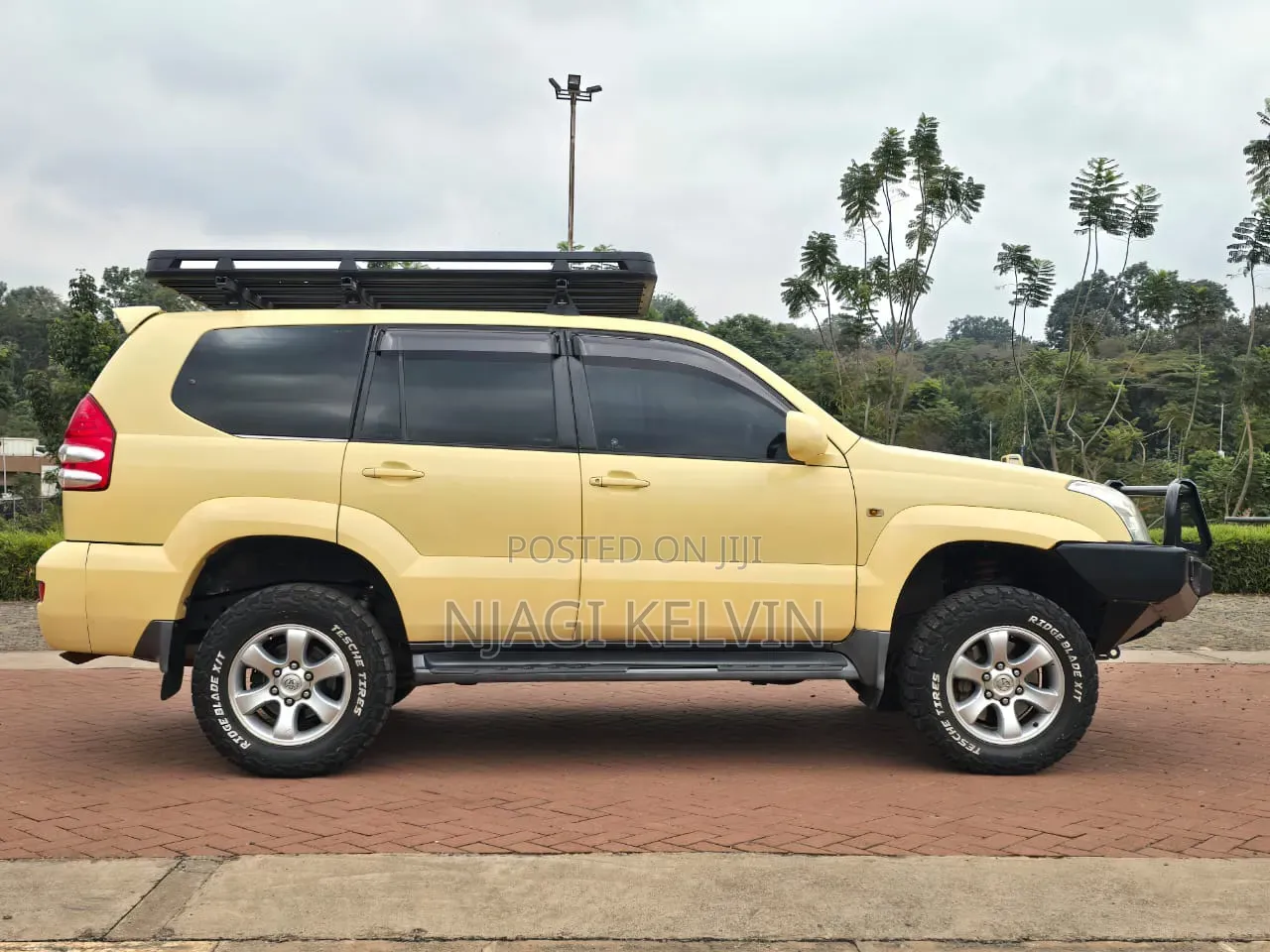 Toyota Land Cruiser Prado 3.0 D-4D 5dr 2007 Yellow
