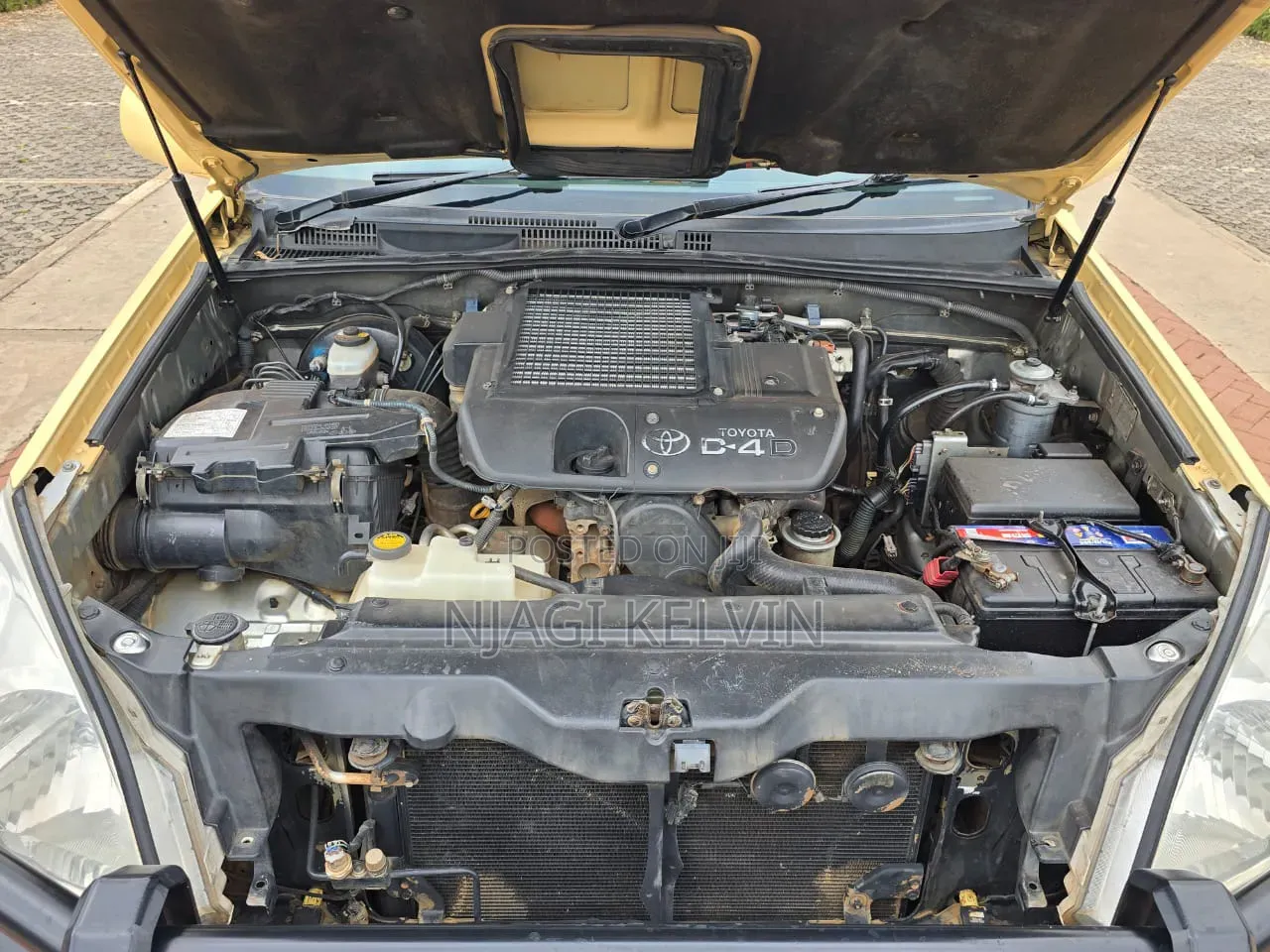 Toyota Land Cruiser Prado 3.0 D-4D 5dr 2007 Yellow