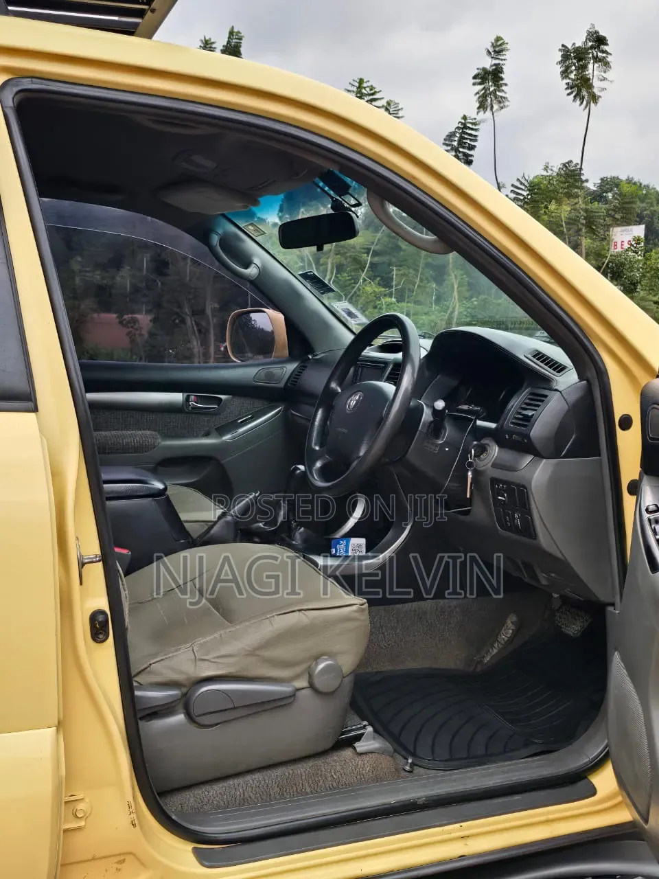 Toyota Land Cruiser Prado 3.0 D-4D 5dr 2007 Yellow