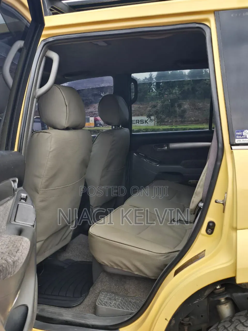 Toyota Land Cruiser Prado 3.0 D-4D 5dr 2007 Yellow