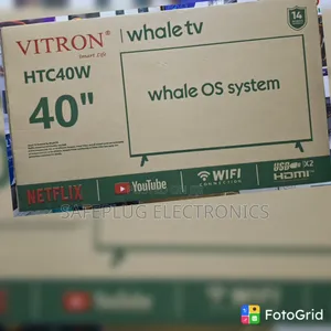 Vitron 40-Inch Whale Smart TV – Full HD LED Television