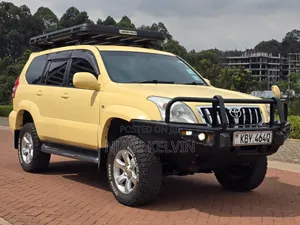 Toyota Land Cruiser Prado 3.0 D-4D 5dr 2007 Yellow