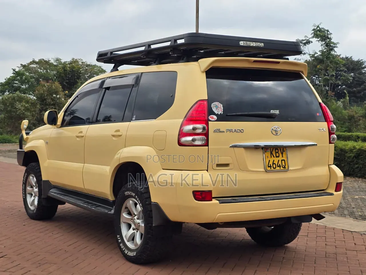 Toyota Land Cruiser Prado 3.0 D-4D 5dr 2007 Yellow