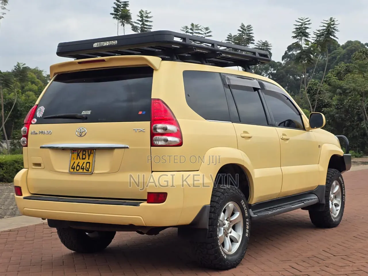 Toyota Land Cruiser Prado 3.0 D-4D 5dr 2007 Yellow