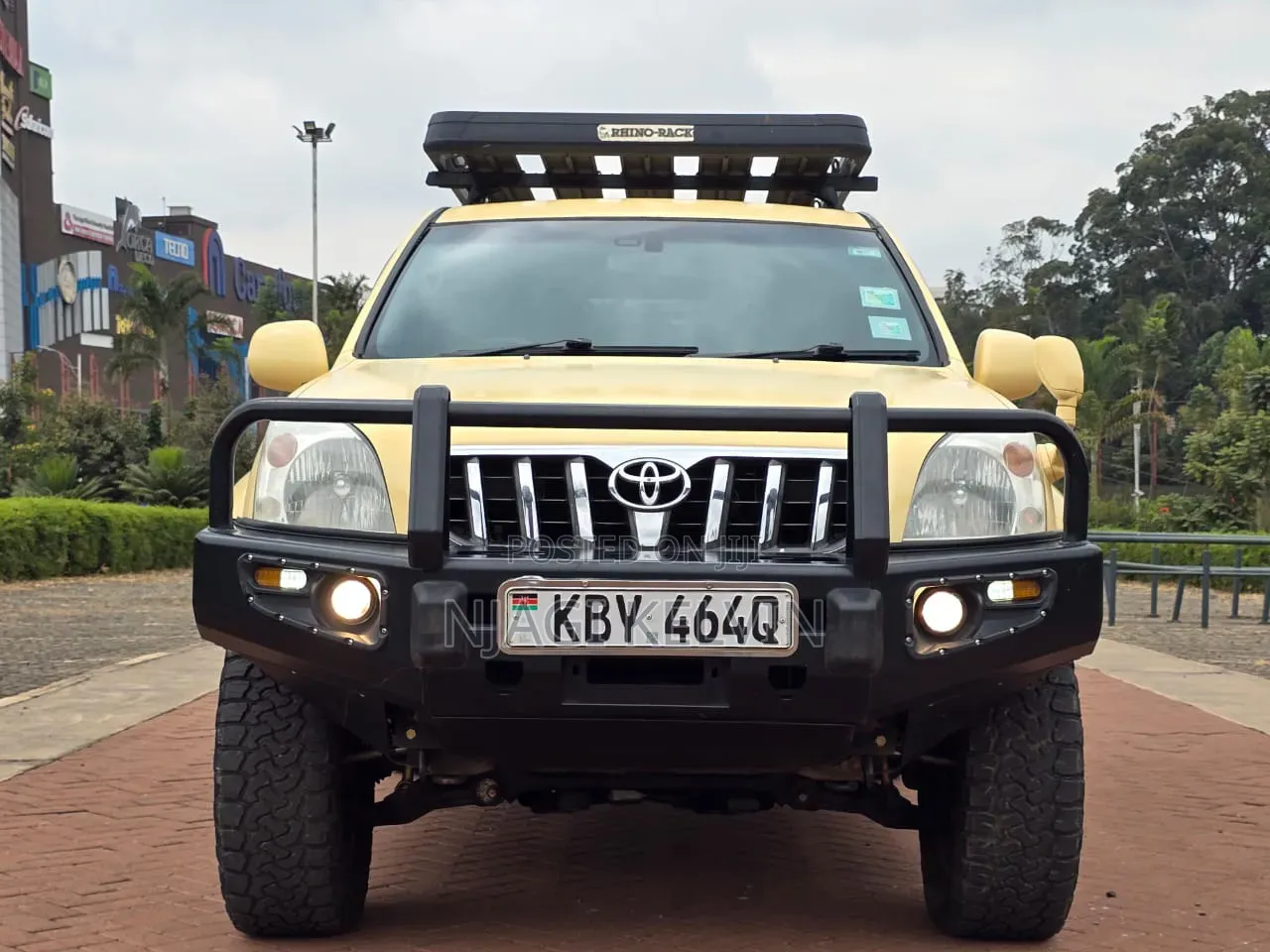 Toyota Land Cruiser Prado 3.0 D-4D 5dr 2007 Yellow