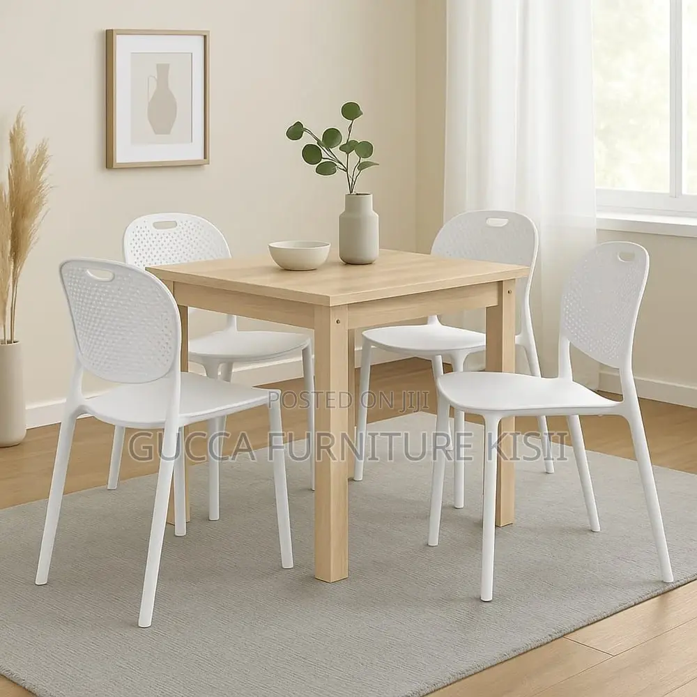 Home Chairs; Plastic Stackable Café Chairs