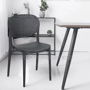 Home Chairs; Plastic Stackable Café Chairs