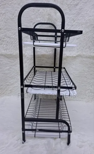 3 Tier High Quality Carbon Steel Dish Rack