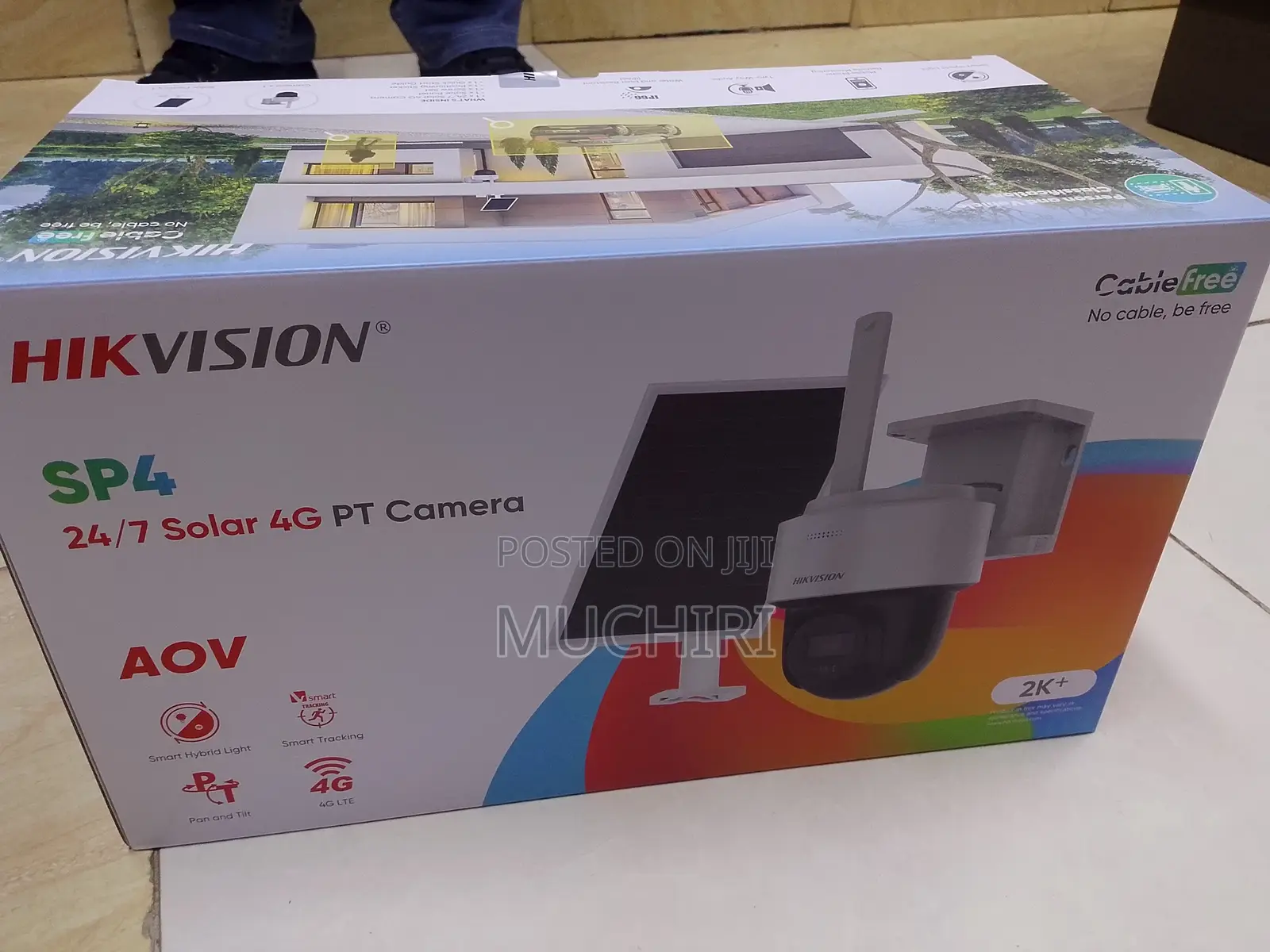 Hikvision Solar 4mp 24/7 4g Pt Camera