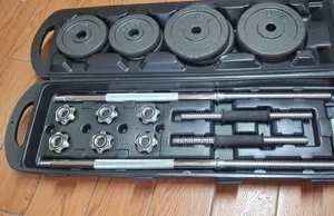 Heavy Duty 50KG Chrome Dumbbells for Gym