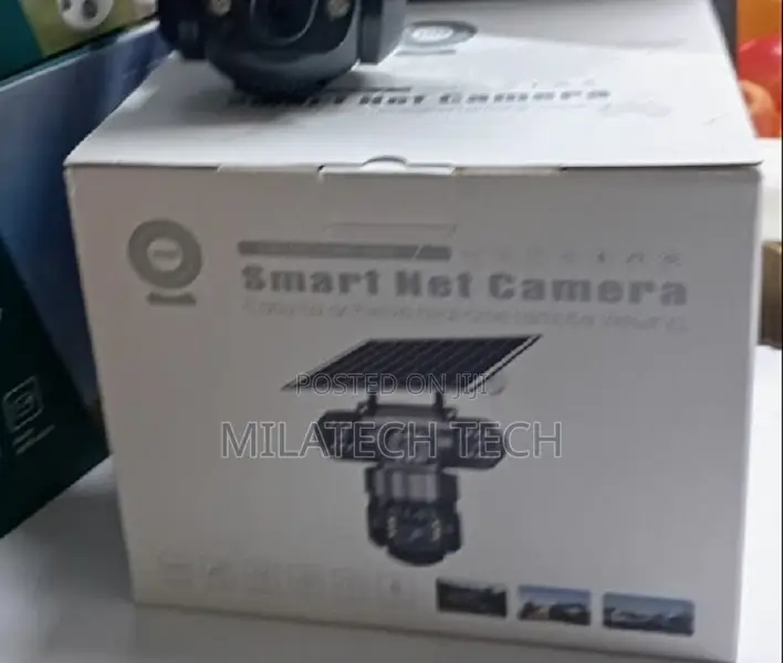 Triple Lens 4G Solar CCTV Camera – 360° Security Camera With SIM Card