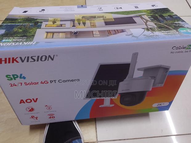 Hikvision SP4 4G Solar PT Camera Outdoor Security Camera - main view