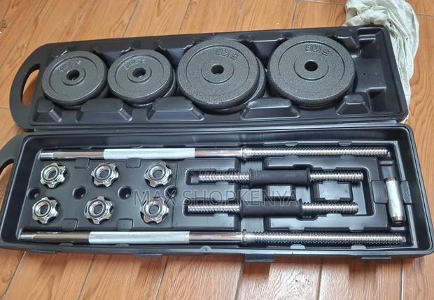 50KG Chrome Dumbbell Weight Training Set