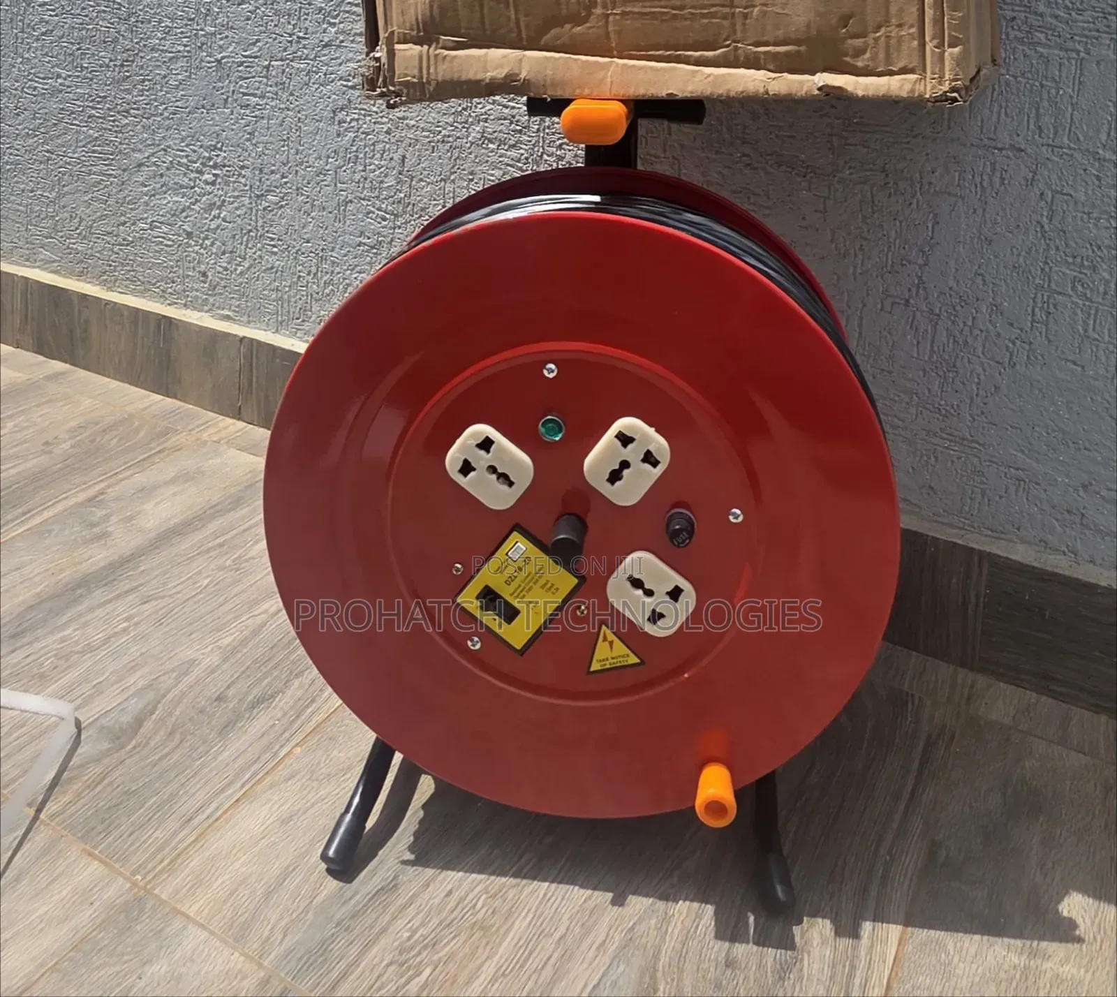 100M Extension Cable Reel 2.5Mm