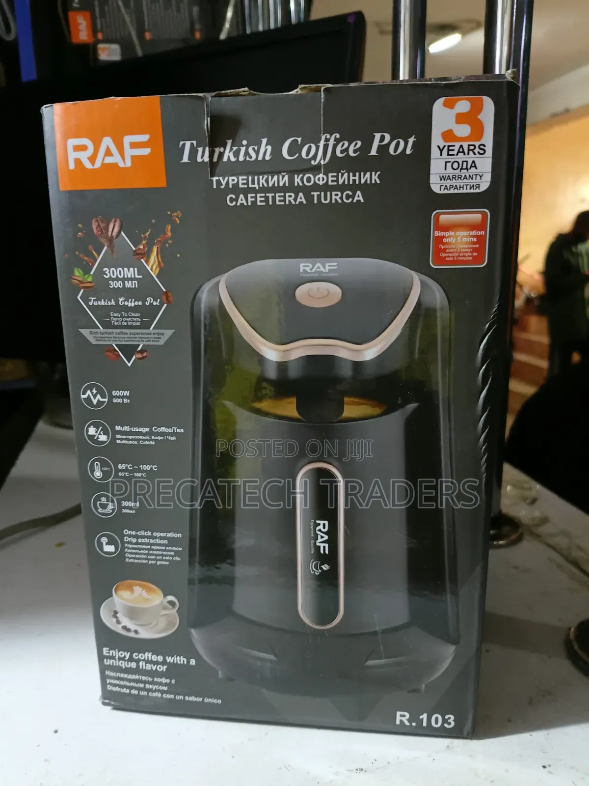 RAF Turkish Coffee Maker 300ml – Multi-Use