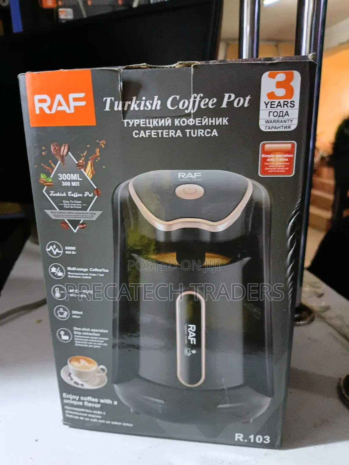 RAF Turkish Coffee Maker 300ml – Multi-Use