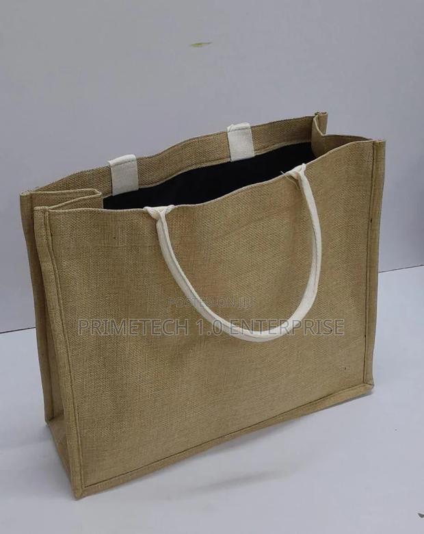 Linen Reusable Eco Friendly Shopping Bag - thumbnail 3