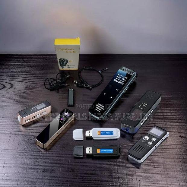 Professional Digital Audio Sound Voice Recorder - main view