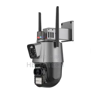 Dual Lens 4G SIM CCTV With 3MP+3MP View and Smart Tracking