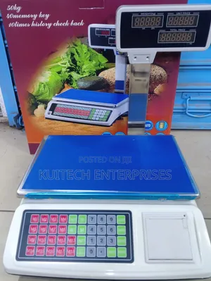 50kg Digital Print Scale/ Digital Computing Receipt Printing Scale