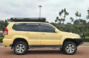 Toyota Land Cruiser Prado 2007 Yellow