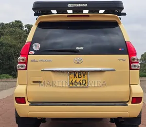 Toyota Land Cruiser Prado 2007 Yellow