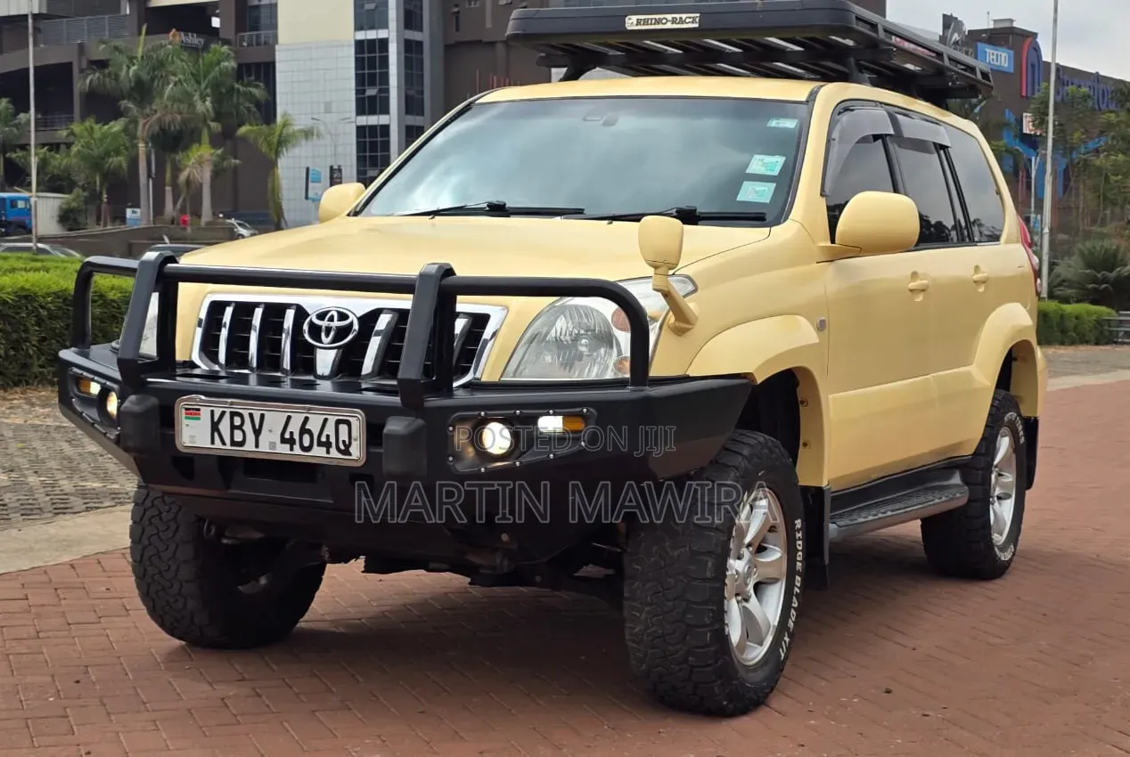 Toyota Land Cruiser Prado 2007 Yellow