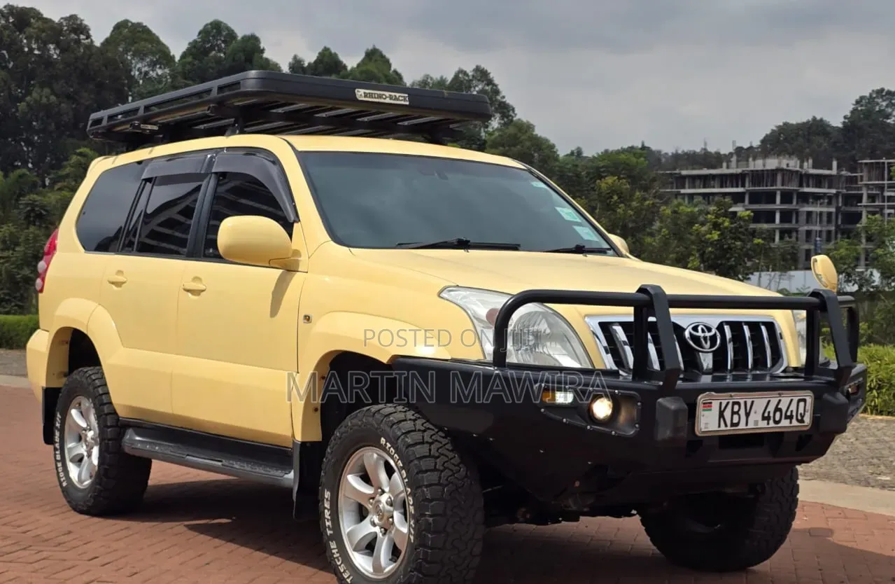 Toyota Land Cruiser Prado 2007 Yellow