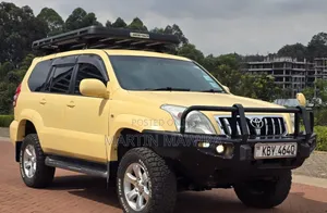 Toyota Land Cruiser Prado 2007 Yellow