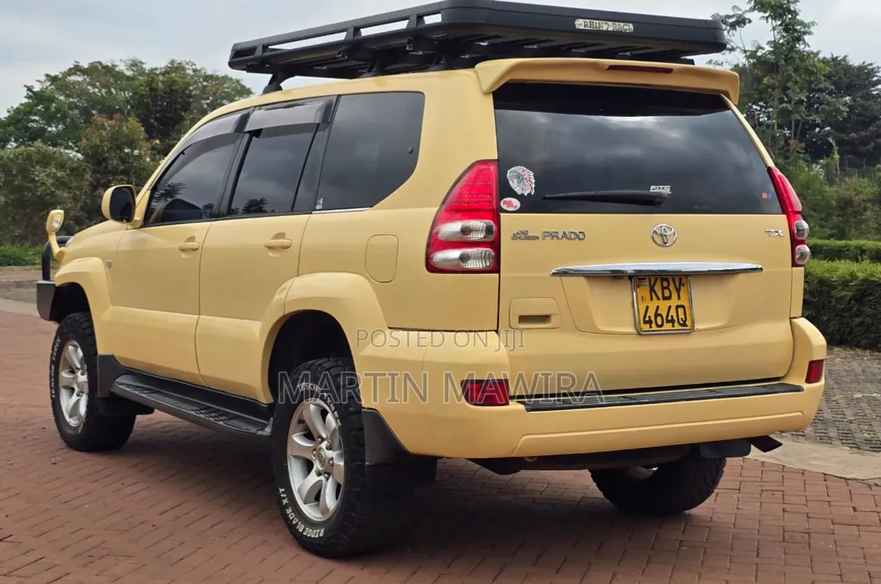 Toyota Land Cruiser Prado 2007 Yellow