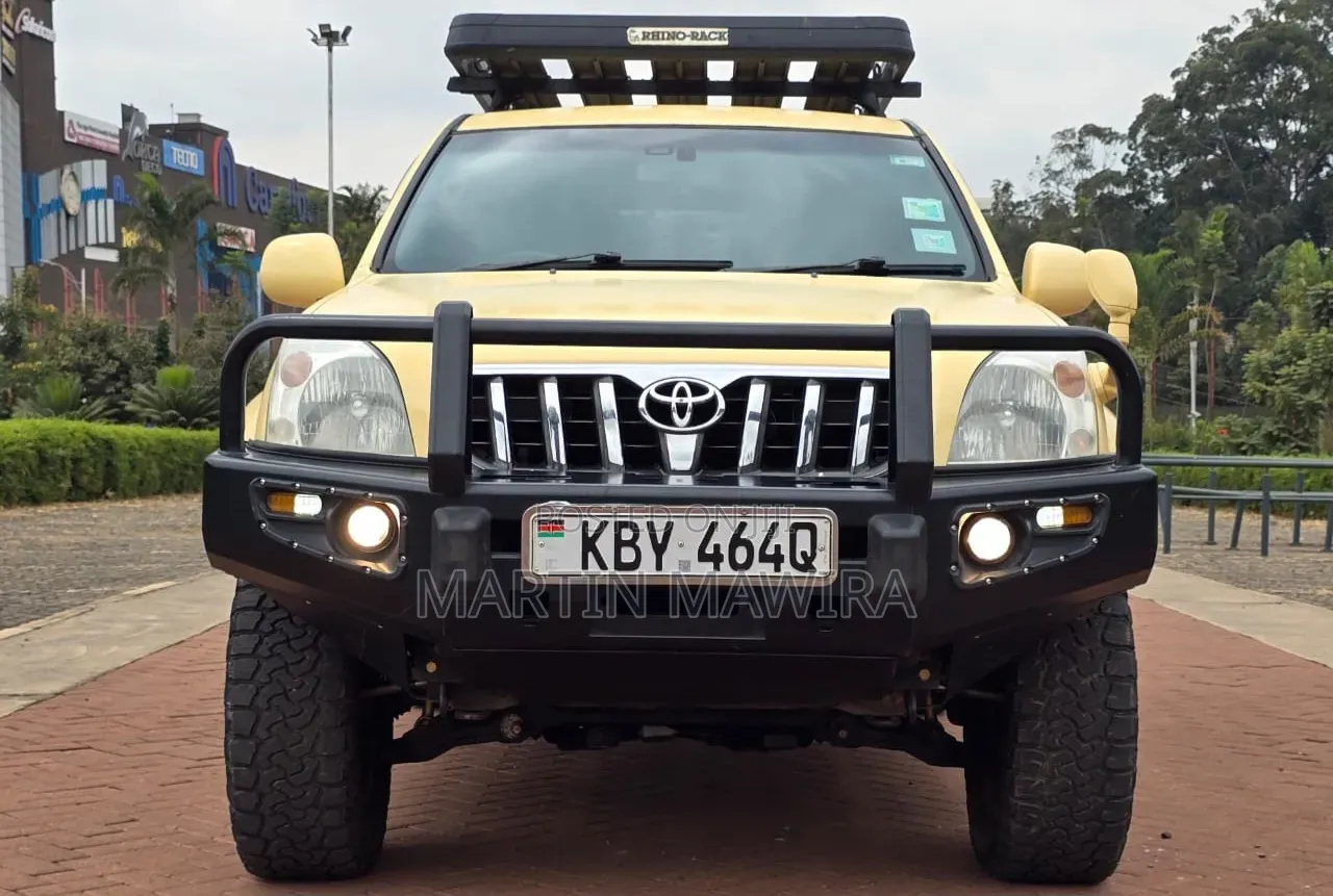 Toyota Land Cruiser Prado 2007 Yellow