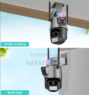 Smart Dual Lens 6MP 4G CCTV With SIM Card and Remote PTZ