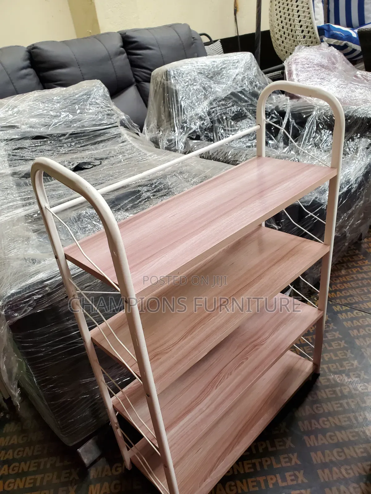 4-Tier Multipurpose Display Shoerack
