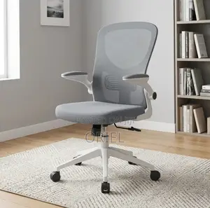 Office Chair : Gray Backrest Office Chair