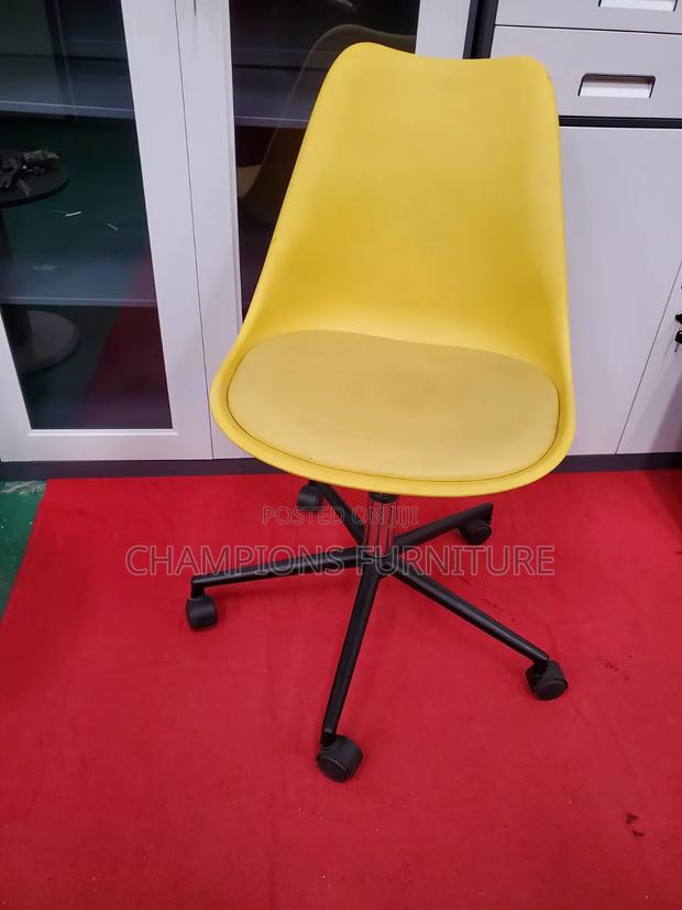 Yellow Swivel Task Chair - main view