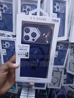 Around Protection 2-in-1 Armor Magnetic Case for the iPhone 15 Pro Max