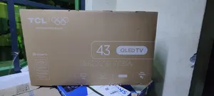 TCL 43" Inch QLED Smart Google Television, Full HD HDR Display, Dolby