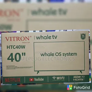 Vitron Whale 40′′ Smart LED TV – Modern Home Entertainment Television