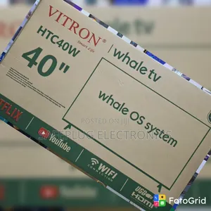 Vitron Whale 40′′ Smart LED TV – Modern Home Entertainment Television