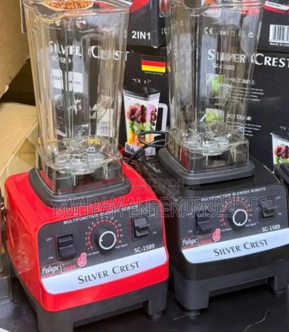 Silver Crest Commercial Blender/ 4500w Electric Blender