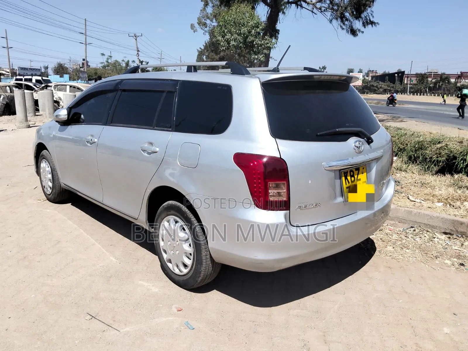 Toyota Corolla Fielder 2006 Silver