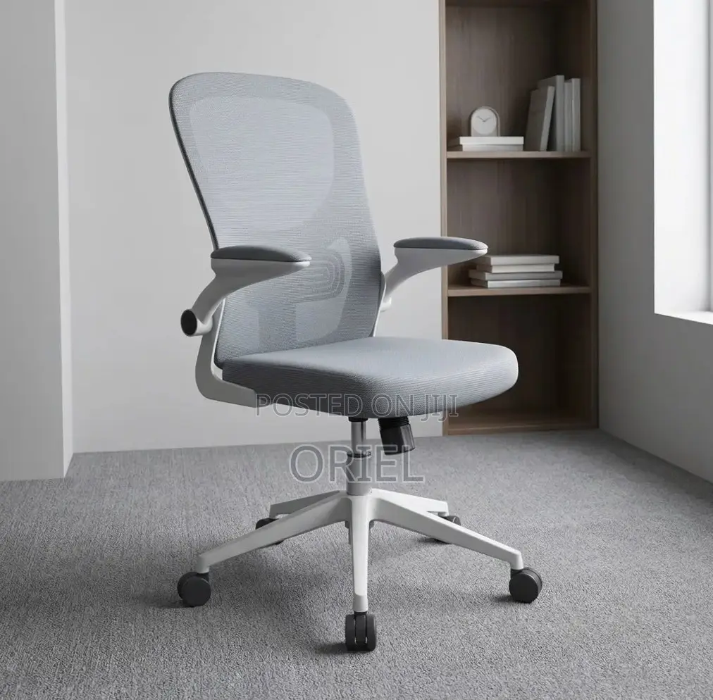 Office Chair : Gray Backrest Office Chair